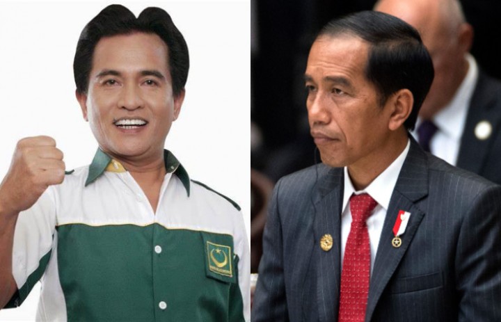 Yusril Ihza didukung Jokowi maju Capres 2024 /