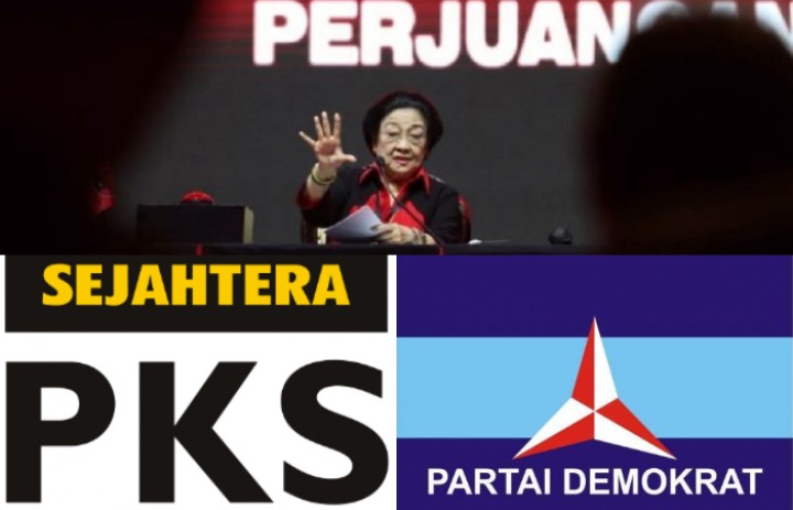 Berikut respon PKS dan Demokrat soal pidato Megawati di HUT PDIP ke-50 /