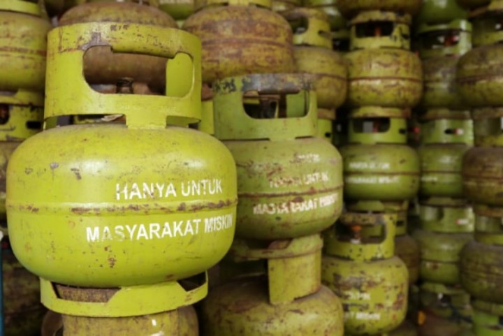 Potret Gas LPG 3KG di Pangkalan. (Facebook/Foto)