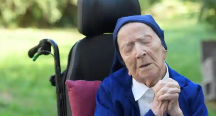 Biarawati Prancis, Suster Andre, orang tertua di dunia meninggal diusia 118 tahun /AFP