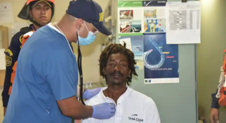 Seorang pria terapung selama 24 hari di Laut Karibia hanya dengan saus tomat /Twitter