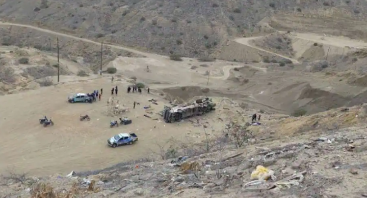 Kecelakaan bus di Peru tewaskan 24 dari 60 penumpang /AFP