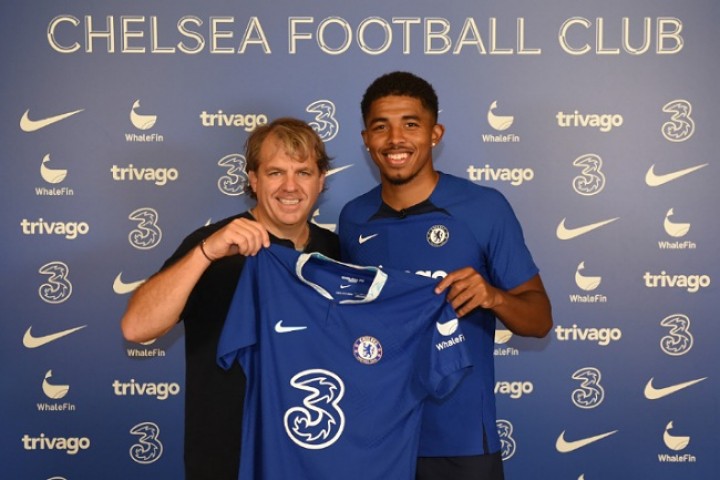 Potret Salah Satu Transfer Chelsea, Bek Berbakat Wesley Fofana. (Gatra.com/Foto)