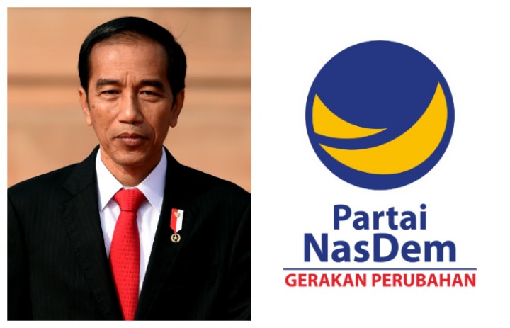 Jokowi ungkap tak ikutnya dua partai Nasdem pada saat rapat kabinet soal beras /