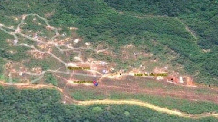 Potret Lokasi Pembakaran Pesawat Susi Air yang Diculik Diduga OPM di Paro. (tvOneNews.com/Foto)