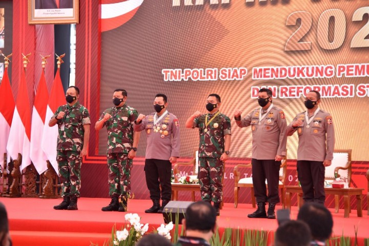 Potret Rapim TNI=Polri 2022. (klikOzone.com/Foto)