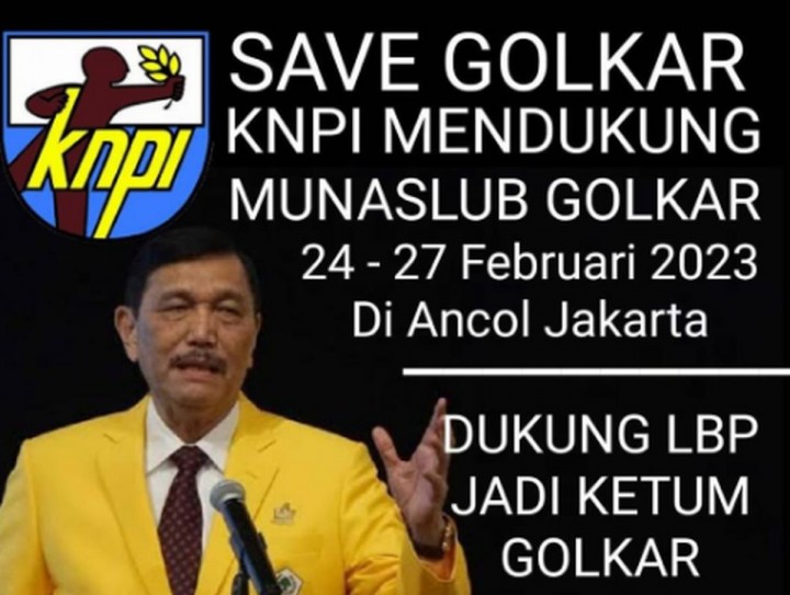 Heboh Luhut Jadi Ketum Golkar