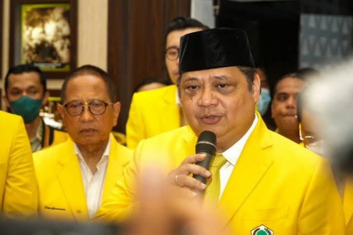 Ketum Golkar Airlangga Hartarto. Sumber: Republika