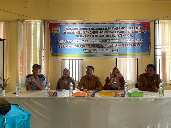 DP3AP2KB Siak Kampanyekan Gerakan Anti Kekerasan Terhadap Perempuan di 14 Kecamatan se-Kabupaten Siak