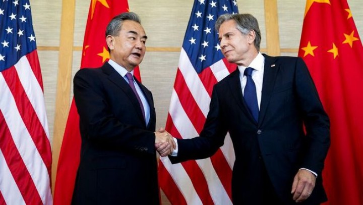 Menteri Luar Negeri Amerika Serikat dan China