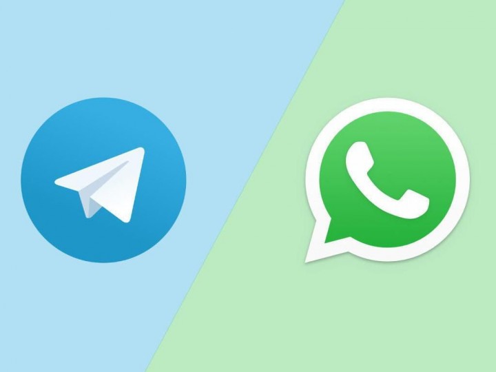 Rivalitas Telegram dan WhatsApp