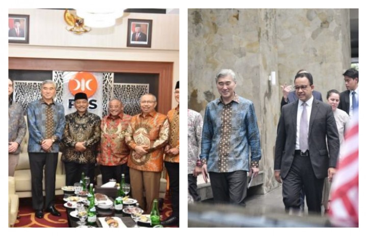 Sung Yong Kim, Dubes AS untuk Indonesia kunjungi PKS jadi pertanyaan apakah dukung Anies di Pilpres 2024 