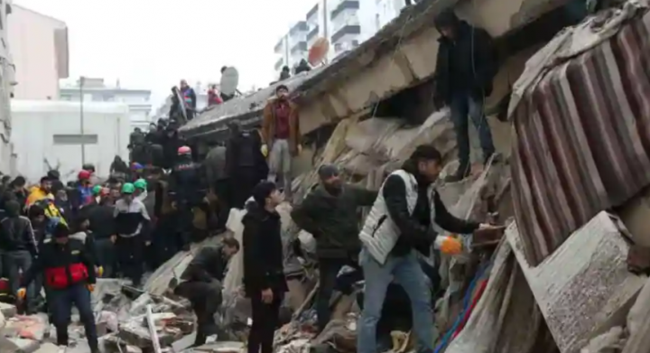 Gempa Bumi berkekuatan magnitudo 6,3 kembali guncang Turki-Suriah /Twitter