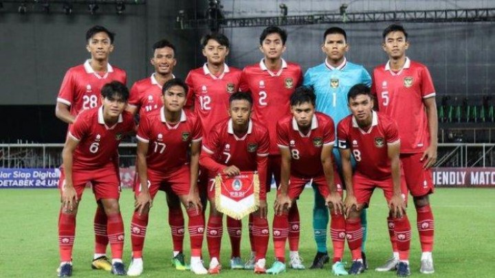 Potret Timnas Indonesia U-20 Didikan Pelatih Shin Tae-yong yang Siap ke Uzbekistan untuk Piala Asia 2023. (Tribun/Foto)