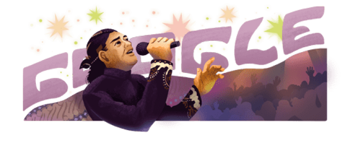 Potret Doodle yang Dipersembahkan Google Kenang Penyanyi legendaris Indonesia, Didi Kempot. (Google/Foto)