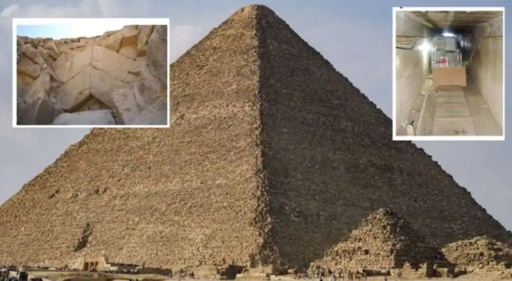 Mesir menemukan koridor di dalam Piramida Agung Giza /AFP