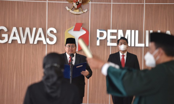 Anggota Bawaslu RI, Puadi mengomentari putusan Pengadilan Negeri Jakarta Pusat (PN Jakpus) terhadap gugatan Partai Rakyat Adil Makmur (Prima) yang menginginkan Pemilu 2024 ditunda. Sumber: Bawaslu RI