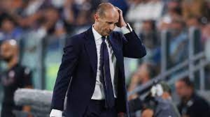 Pelatih Juventus, Massimiliano Allegri, sudah menyerah untuk membawa timnya ke Liga Champions musim depan. (Goal.com/Foto)