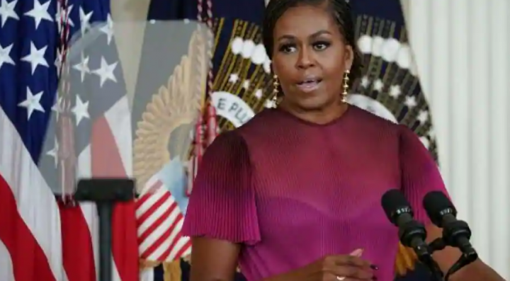 Michelle Obama, Mantan Ibu Negara AS ungkapkan perasaannya ketika pelantikan Donald Trump /AFP