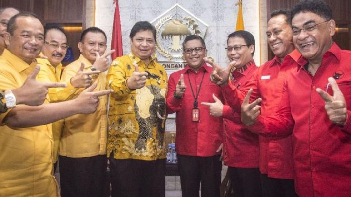 Partai Golkar Terang-terangan Ajak PDI Perjuangan Gabung KIB