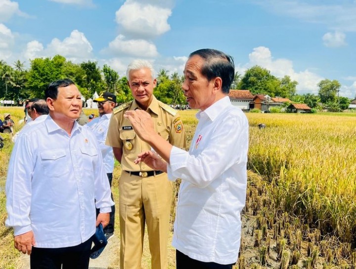 Benarkah Prabowo Kerap Temani Jokowi saat Berada di Jateng?