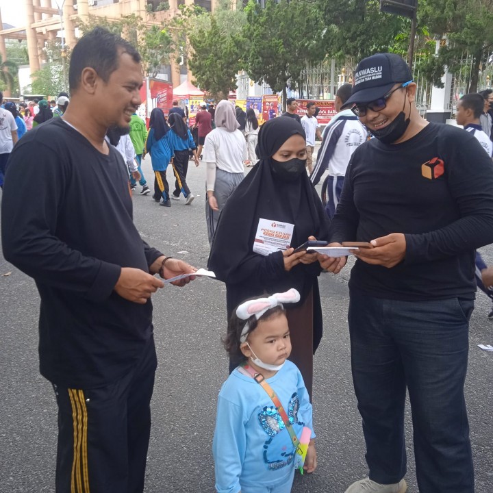 Dirikan Posko Pengaduan di CFD, Bawaslu Pekanbaru Beberkan Permasalahan Selama Coklit