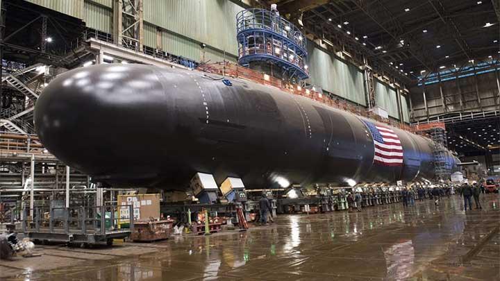 Potret Salah Satu Kapal Selam Nuklir Punya Amerika Serikat. (Tempo.co/Foto)