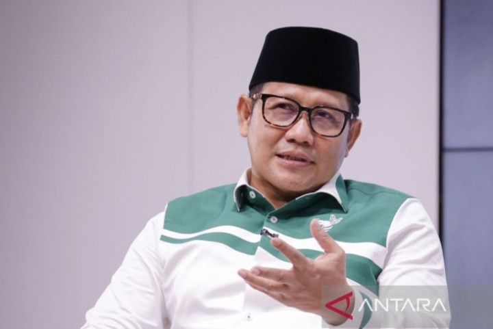 Muhaimin Iskandar alias Cak Imin bercita-cita memanfaatkan Nahdlatul Ulama (NU) untuk kepentingan perjuangan politik NU. Sumber: Antara