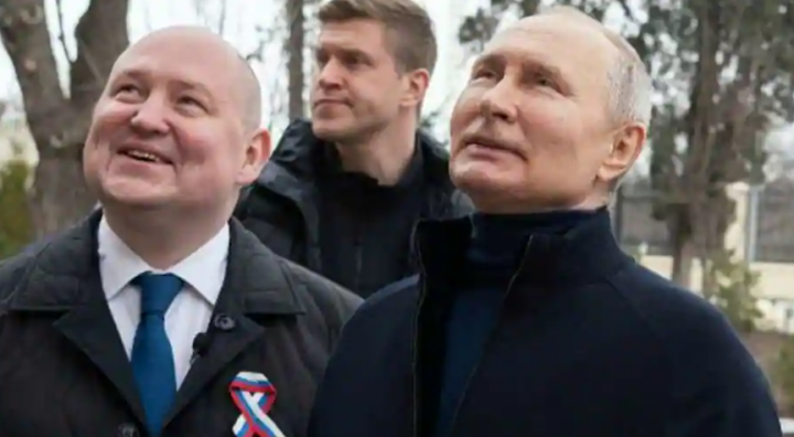 Putin kunjung Krimea pada hari peringatan pencaplokan wilayah itu oleh Rusia dari Ukraina /AFP
