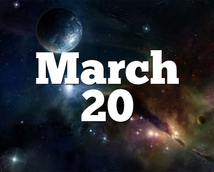 Berikut beberapa fakta dan peristiwa tercatat sejarah yang terjadi pada tanggal 20 Maret /321horoscope.com