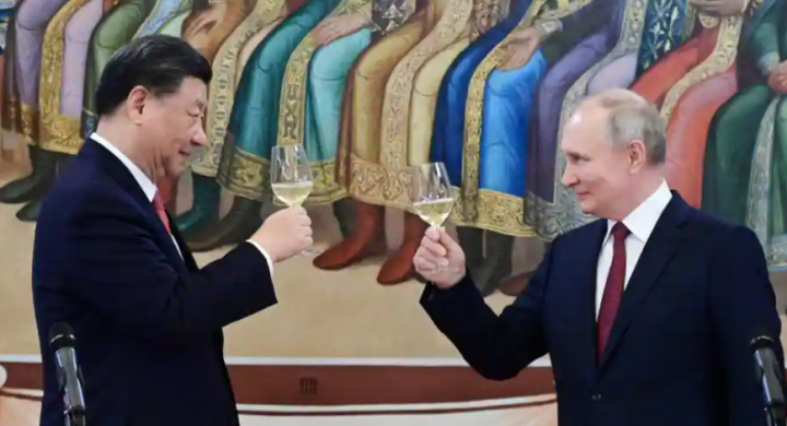 Berikut lima poin penting saat pertemuan antara Xi Jinping dan Vladimir Putin di Rusia /Reuters
