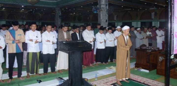 Safari ramadhan dan sholat taraweh bersama di masjid istiqomah Bengkalis