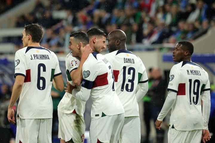 Hasil Euro 2024 Luksemburg vs Portugal: Skor 0-6. (Bola.net/Foto)