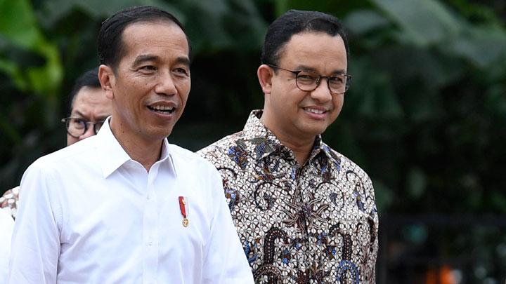 Bakal calon presiden (bacapres) Anies Baswedan menjawab pertanyaan seputra kecintaan kepada Presiden Jokowi. Sumber: tempo.co
