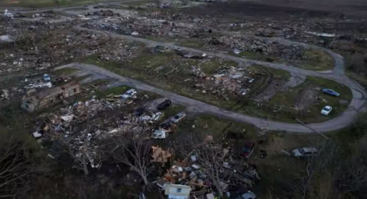 Tornado yang melanda Mississippi sebabkan 5 orang tewas dan 40 juta orang terkena dampaknya /Reuters