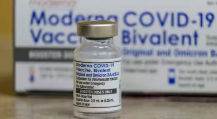 Vaksin Covid 19 yang diproduksi oleh Moderna /AFP
