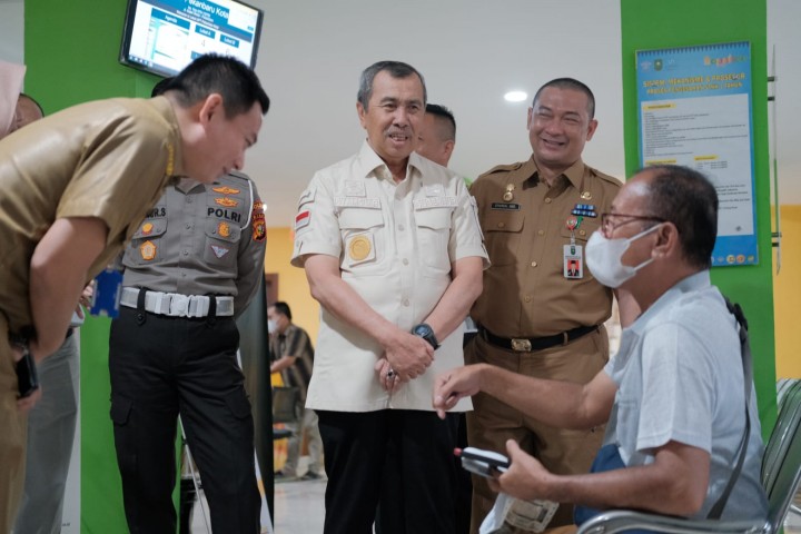 Wajib pajak yang mendapatkan pelayanan maksimal dari Pemprov Riau