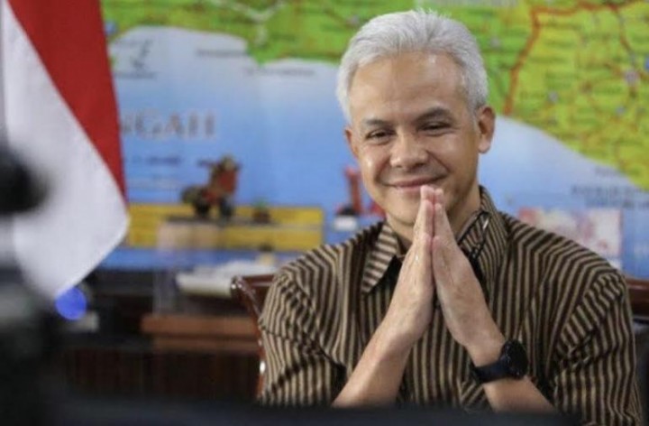 Elektabilitas Gubernur Jawa Tengah Ganjar Pranowo kembali pulih. Sumber: merdeka.com