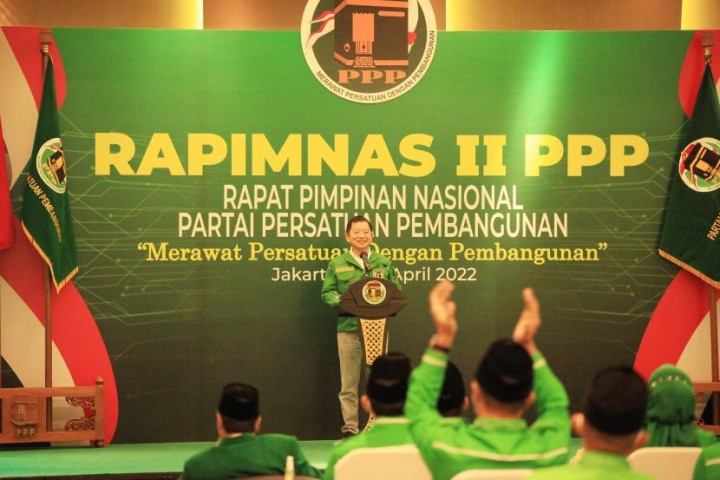 Gelar Rapimnas, Mardiono Bakal Umumkan Capres dari PPP Besok. (republika/Foto)