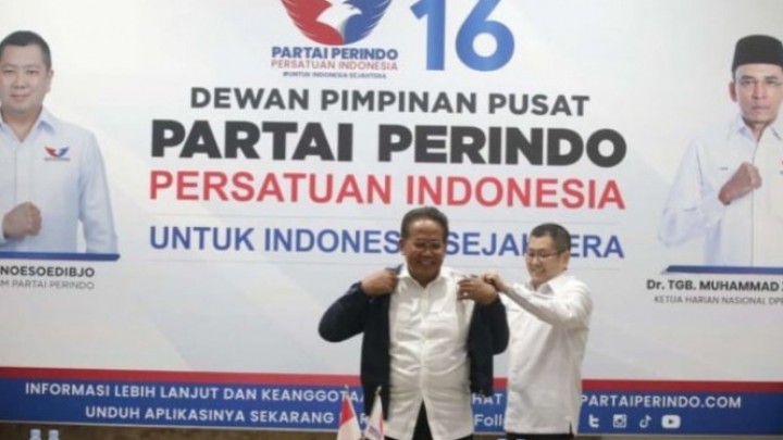Mantan Kepala Badan Narkotika Nasional (BNN) Anang Iskandar mengaku sudah bergabung bersama Partai Perindo. Sumber: viva.co.id