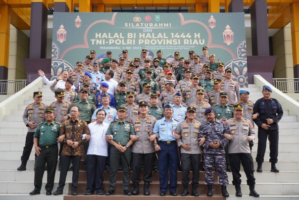 Sinergitas dan soliditas antara Pemprov Riau, Polda Riau dan TNI