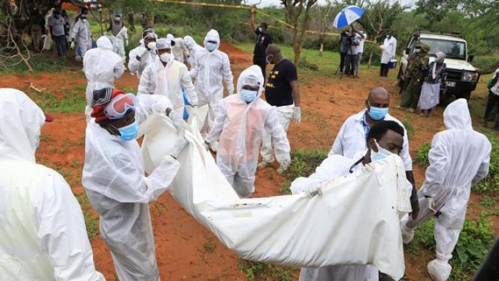 Misteri Hilangnya Organ Tubuh Korban Bunuh Diri Massal di Kenya. (CNNIndonesia/Foto)