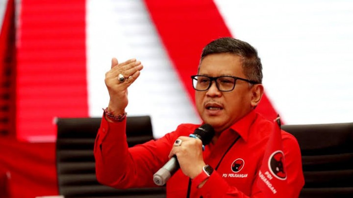 Sekretaris Jenderal PDIP, Hasto Kristiyanto mengomentari sistem pemilu campuran. Sumber: Liputan6.com