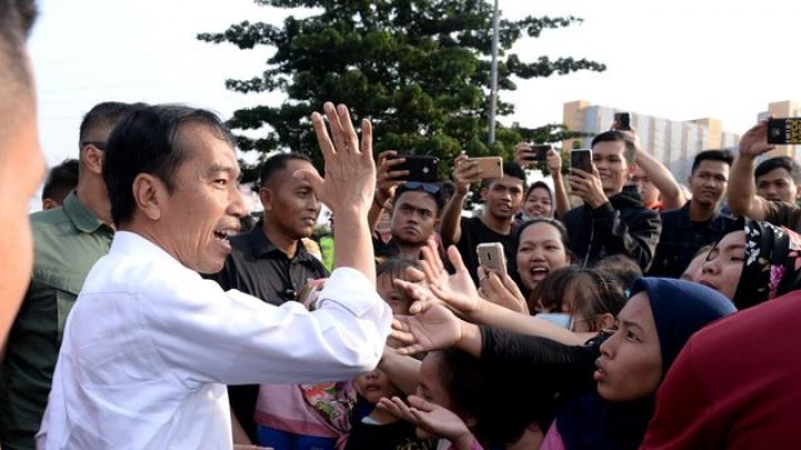 Presiden Joko Widodo (Jokowi) tak sekuat seperti yang dibayangkan. Sumber: Liputan6.com
