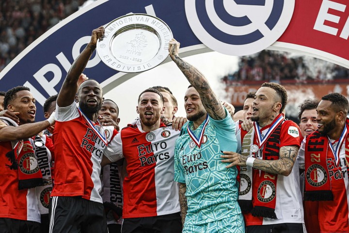 Dominasi Ajax Terhenti, Feyenoord Kunci Gelar Juara Eredivisie 2022/2023. (Marca/Foto)