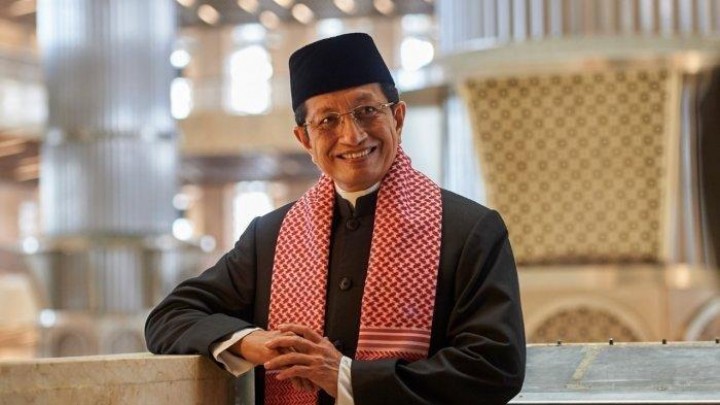 Nama Nasaruddin Umar Muncul dalam Bursa Bacawapres Ganjar Pranowo . (CNN/Foto)
