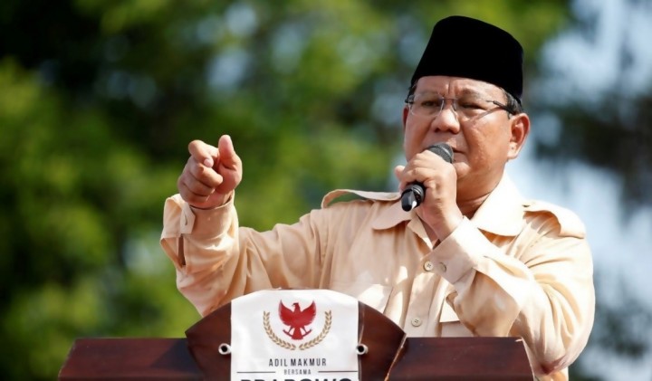 Jika Pilpres 2024 diikuti tiga nama potensial seperti Gubernur Jawa Tengah Ganjar Pranowo dan Anies Baswedan, maka Prabowo menjadi yang paling banyak dipilih publik. Sumber: Indonesia Xpat