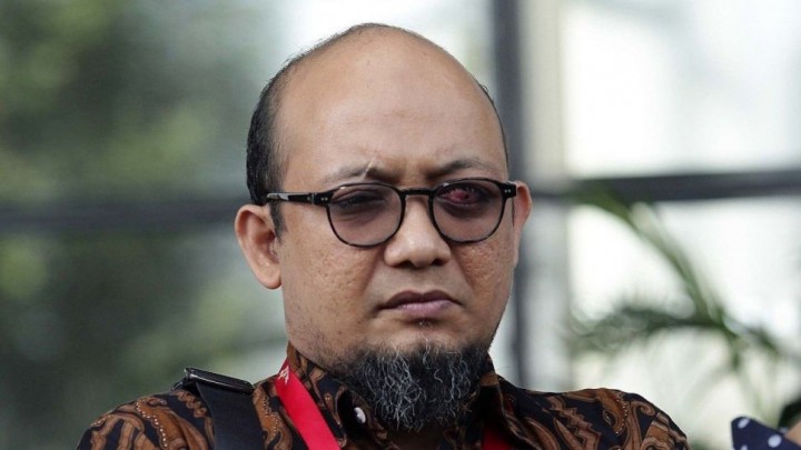 Novel Baswedan Kritik Putusan KPK Lepas Tersangka Sekretaris  MA Hasbi Hasan. (Suara.com/Foto)