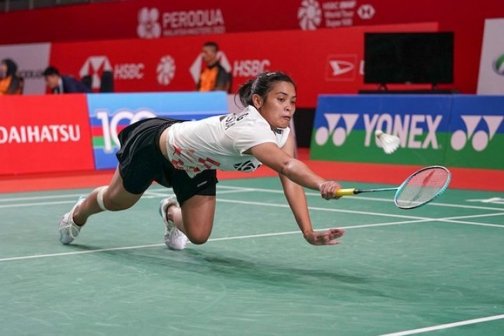 Hasil Malaysia Masters 2023: Gregoria Mariska Tunjung ke Final!. (Bola.net/Foto)