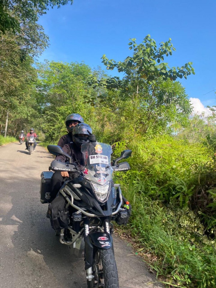 Eksplor Wisata Alam Riau Bersama Honda CB150X